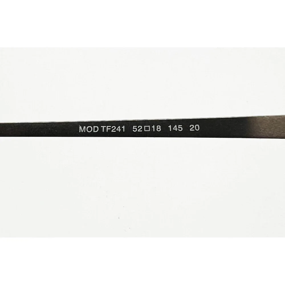 Turboflex Eyeglasses Mens Brown Semi Rimless TF241 52-18-145 20